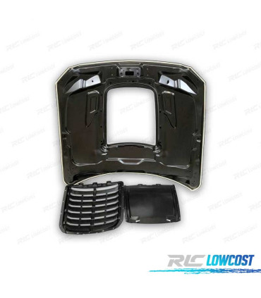 CAPÔ FORD MUSTANG 15-17 LOOK GT500 ALUMÍNIO