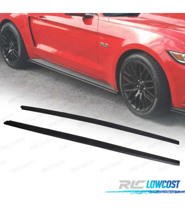 EXTENSÕES DE EMBALADEIRAS FORD MUSTANG 15-17 PRETO