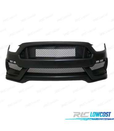 PARA-CHOQUES FRONTAL FORD MUSTANG 15-17 LOOK GT350 PRETO