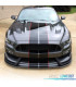 PARA-CHOQUES FRONTAL FORD MUSTANG 15-17 LOOK GT350 PRETO