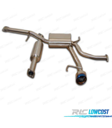 LINHA DE ESCAPE FORD FOCUS 2.0 08-12 PONTEIRAS DE ESCAPE AZUL