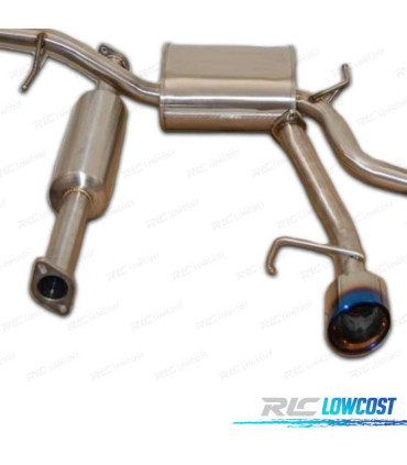 LINHA DE ESCAPE FORD FOCUS 2.0 08-12 PONTEIRAS DE ESCAPE AZUL