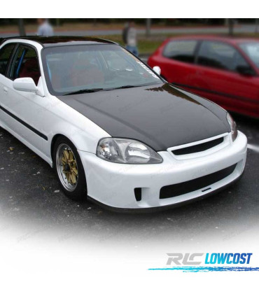 PARA-CHOQUES FRONTAL HONDA CIVIC 96-98 LOOK N1