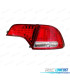 FAROLINS HONDA CIVIC HYBRID 4P 06- LOOK LEXUS LED VERMELHO CROMADO