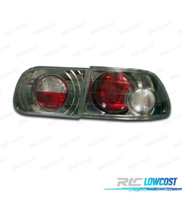 FAROLINS HONDA CIVIC 3P 92-95 LOOK LEXUS FUNDO DOURADO