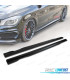 EXTENSÕES DE EMBALADEIRAS LATERAIS MERCEDES W117 45 W176 12-18 PRETO