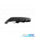 DIFUSOR TRASEIRO MERCEDES CLA W117 16-18 LOOK CLA45 PRETO BRILHANTE + SAÍDAS DE ESCAPE