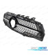 GRELHA FRONTAL MERCEDES W118 CLA 19- LOOK DIAMOND CROMADO
