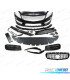 PARA-CHOQUES FRONTAL MERCEDES W176 A45 12-15 LOOK AMG + GRELHA COM SENSORES