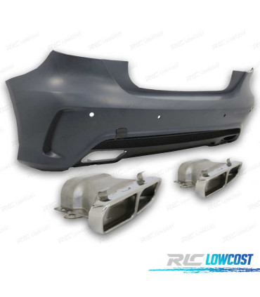 PARA-CHOQUES TRASEIRO PARA MERCEDES W176 LOOK AMG A45 12-15