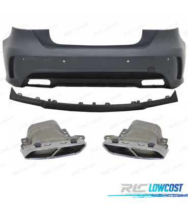 PARA-CHOQUES TRASEIRO PARA MERCEDES W176 LOOK AMG A45 12-15