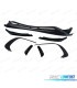 SPOILER LIP FRONTAL MERCEDES W176 LOOK AMG A45 16-18 PRETO BRILHANTE