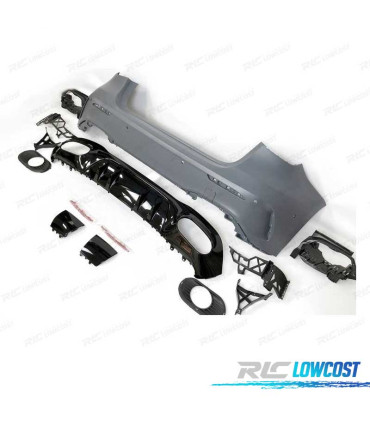 PARA-CHOQUES TRASEIRO MERCEDES W177 18- LOOK AMG A35