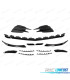 SPOILER LIP FRONTAL MERCEDES W177 18- LOOK AMG A45 19 + GRELHAS