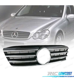 GRELHA FRONTAL MERCEDES CLASE C W203 00-07 LOOK AMG