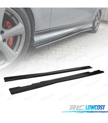 EXTENSÕES EMBALADEIRAS MERCEDES W 204 AMG LINE PRE-FACELIFT PRETO