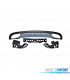 DIFUSOR TRASEIRO MERCEDES W205 COUPÉ AMG 14-18 LOOK C63