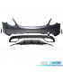 PARA-CHOQUES TRASEIRO MERCEDES W205 LOOK C63 14-18 PONTEIRAS DE ESCAPE