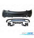 PARA-CHOQUES TRASEIRO MERCEDES W205 14-18 LOOK AMG PRETO