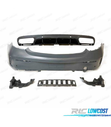 PARA-CHOQUES TRASEIRO MERCEDES W205 14-20 LOOK AMG C63