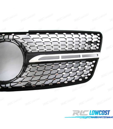 GRELHA FRONTAL W164 LCI 09-12 LOOK DIAMOND PRETO