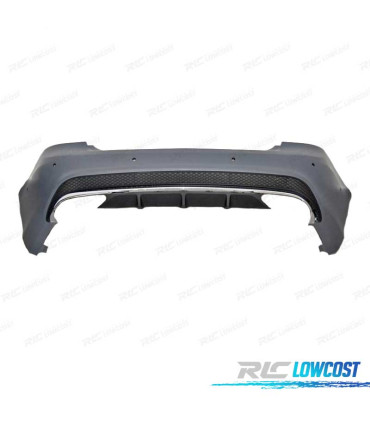 PARA-CHOQUES TRASEIRO MERCEDES W207 14-16 LOOK AMG