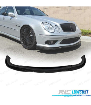 SPOILER LIP FRONTAL MERCEDES W211 AMG E55 02-06 CARBONO