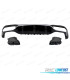 DIFUSOR TRASEIRO MERCEDES W213 LOOK AMG E63 PRETO