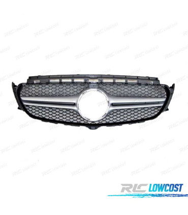GRELHA FRONTAL MERCEDES W213 S213 C238 PRETO CROMADO