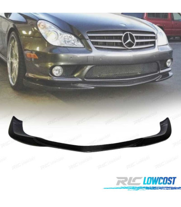 SPOILER LIP FRONTAL MERCEDES W219 CLS 55 CARBONO