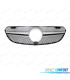 GRELHA DIANTEIRA MERCEDES GLC X253 LOOK SPORT 15-18 FOND PRETO CROMADO
