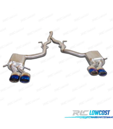 LINHA DE ESCAPE MERCEDES W204 C200 DUPLO