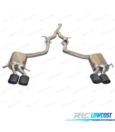 LINHA DE ESCAPE MERCEDES W204 C200 07-13 PRETO