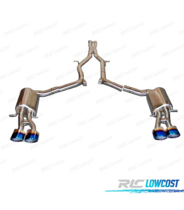 LINHA DE ESCAPE PARA MERCEDES W212 E63 10-13 DUPLO