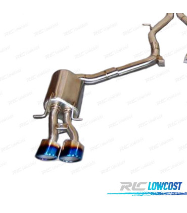 LINHA DE ESCAPE PARA MERCEDES W212 E63 10-13 DUPLO