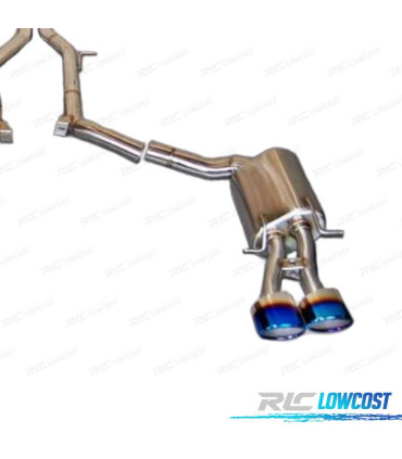 LINHA DE ESCAPE PARA MERCEDES W212 E63 10-13 DUPLO