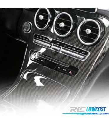 FRISOS INTERIORES DECORATIVOS PARA MERCEDES W205 14-18 CARBONO