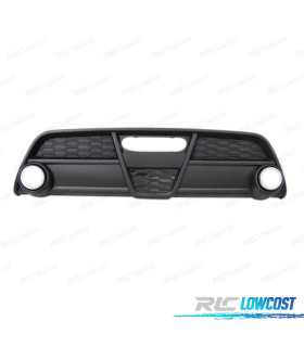 DIFUSOR TRASEIRO MINI COOPER R56 PRETO