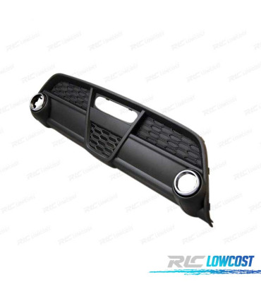 DIFUSOR TRASEIRO MINI COOPER R56 PRETO
