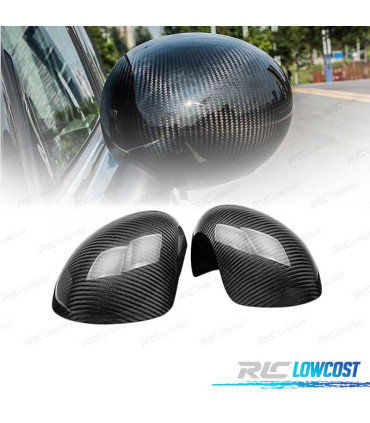 CAPAS DE ESPELHOS RETROVISORES MINI R53 01-05 CARBONO