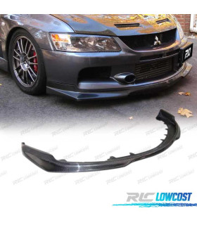 SPOILER LIP FRONTAL MITSUBISHI EVO IX 05-08 CARBONO