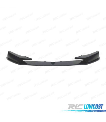 SPOILER LIP FRONTAL BMW F20 F21 11-15 LOOK M PERFORMANCE PRETO MATE