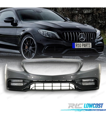 PARA-CHOQUES FRONTAL MERCEDES W205 18-21 LOOK AMG C63
