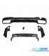 DIFUSOR TRASEIRO MERCEDES W212 SW LOOK AMG 14-15 PRETO