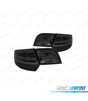 FAROLINS LIGHT BAR AUDI A3 SPORTBACK 03-08 FUMADOS