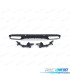 DIFUSOR MERCEDES CLASE C W205 15-21 LOOK C63 MOLDAGEM PRETO BRILHANTE