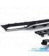 DIFUSOR MERCEDES C-CLASS W205 AMG 14-18 LOOK C63 MOLDURA PRATA