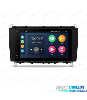 AUTO RADIO GPS ANRDOID 12 PARA MERCEDES W639 03-06 W203 00-04 W168 98-02 W209 98-05 W463 98-06