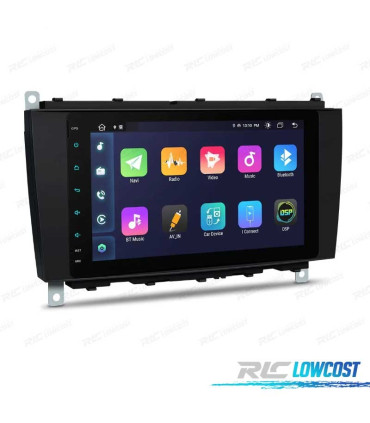 AUTO RADIO GPS ANRDOID 12 PARA MERCEDES W639 03-06 W203 00-04 W168 98-02 W209 98-05 W463 98-06