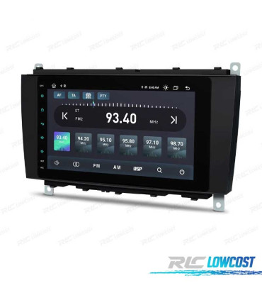 AUTO RADIO GPS ANRDOID 12 PARA MERCEDES W639 03-06 W203 00-04 W168 98-02 W209 98-05 W463 98-06